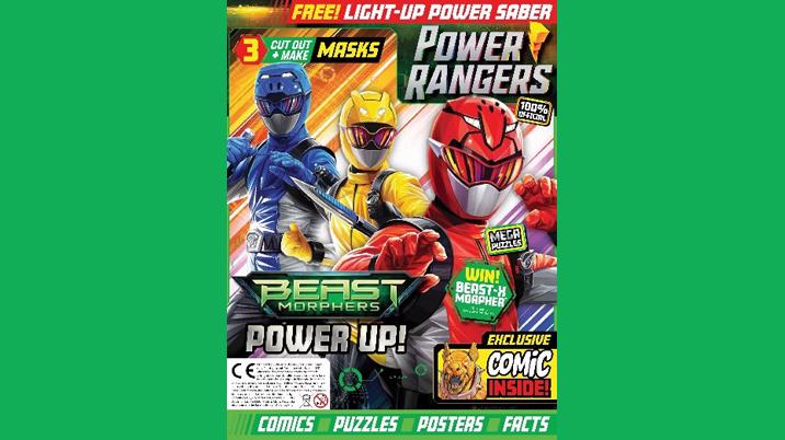 Egmont launches Power Rangers magazine