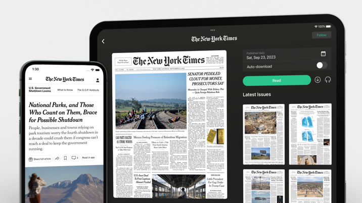 The New York Times Company and PressReader announce new agreement