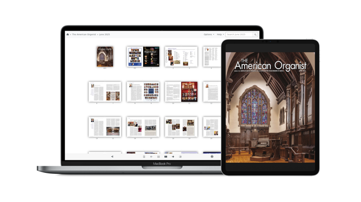 The American Guild of Organists digitises complete archive for members and subscribers