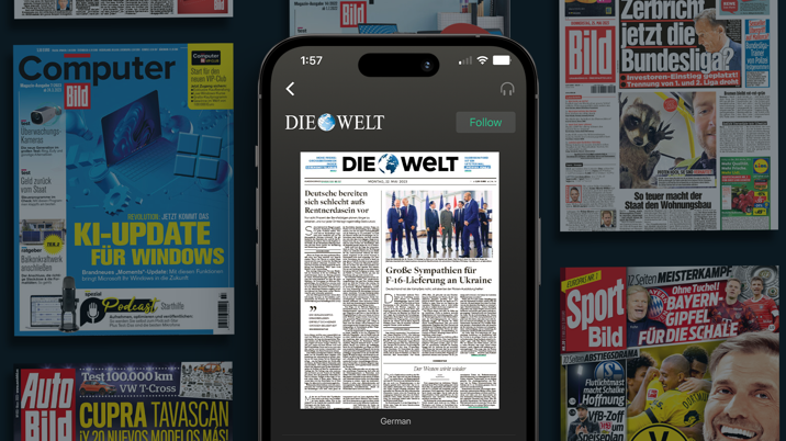 Axel Springer partners with PressReader