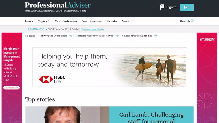 Professional Adviser relaunches