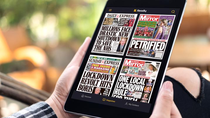 Readly expands portfolio of UK newspapers