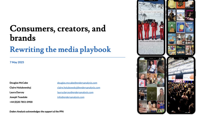 The PPA and Enders release report