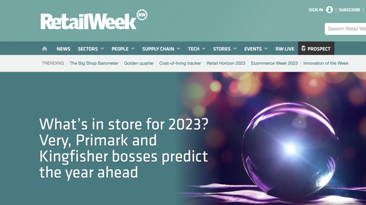 William Reed acquires Retail Week and World Retail Congress