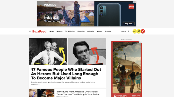 BuzzFeed announces Q2 2022 financial results