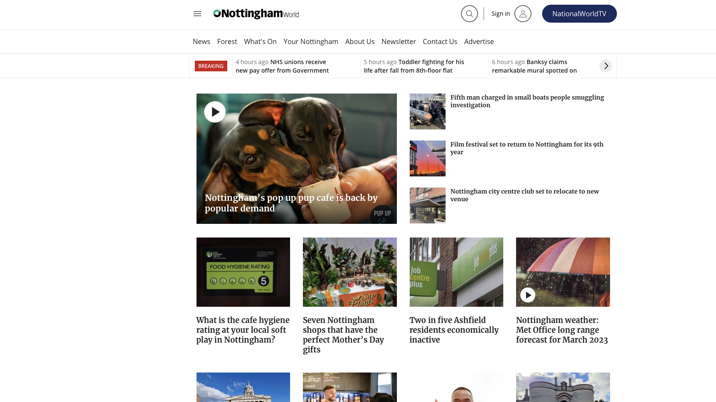 National World launches NottinghamWorld.com