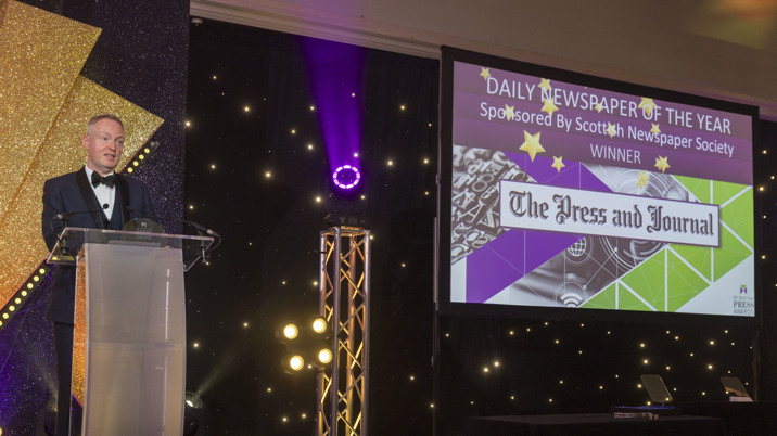 Winners of the 43rd Scottish Press Awards revealed