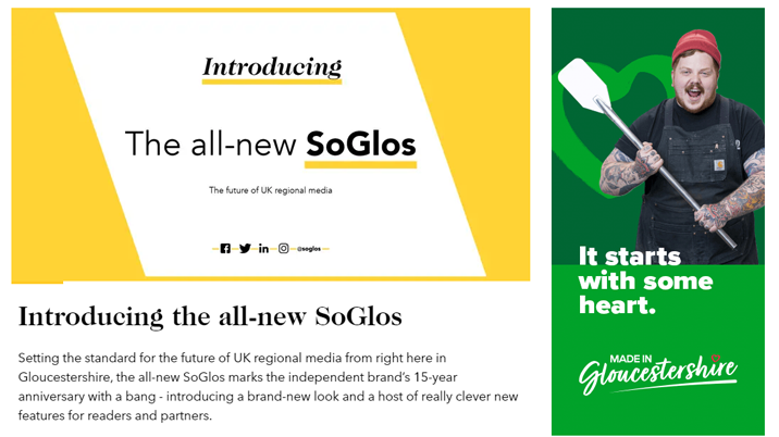 SoGlos unveils new tech-led look