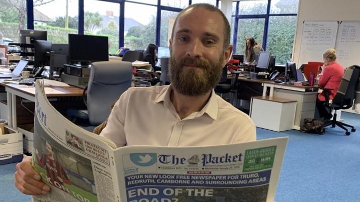 Newsquest launches new edition of The Packet