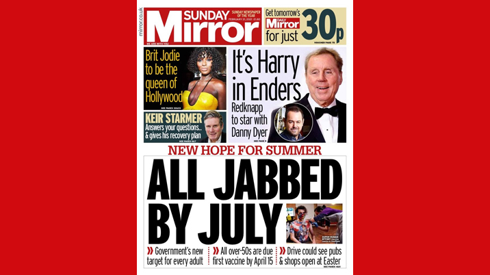 Independent retailers welcome Sunday Mirror and People margin move