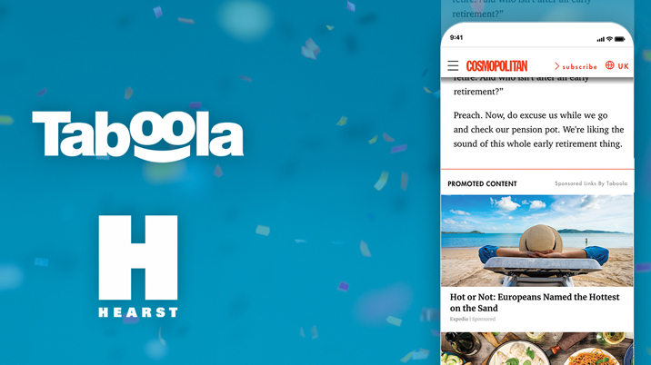 Hearst UK partners with Taboola