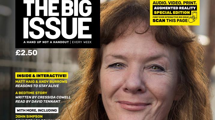 The Big Issue implements Augmented Reality