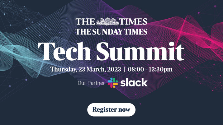 The Times and The Sunday Times launch Tech Summit