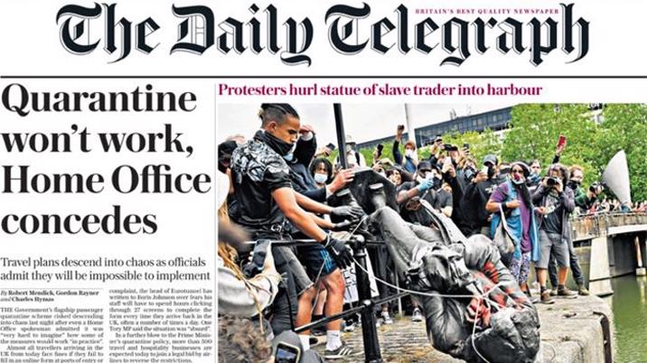 Telegraph returns to 5 day week