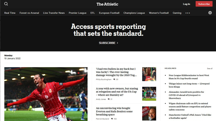 New York Times agrees to buy The Athletic