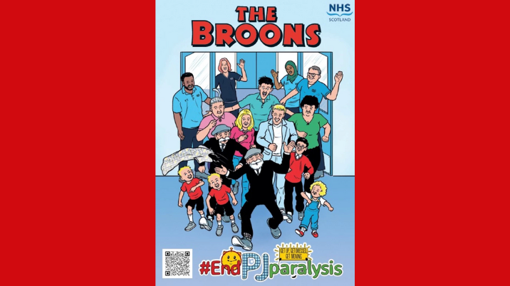 The Broons partner with NHS Highland