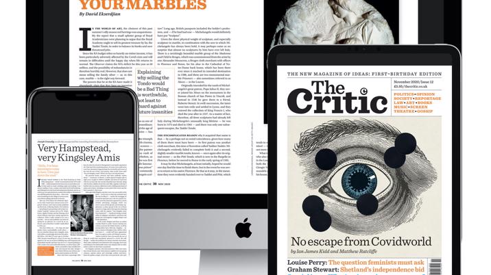 The Critic Offers Readers Digital Subscriptions