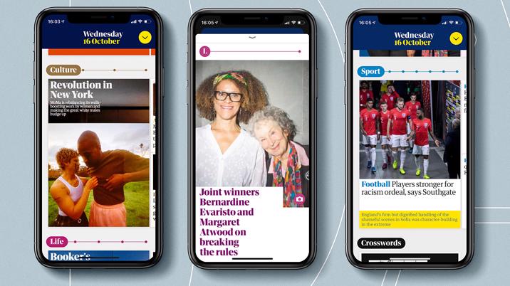 Guardian releases newly designed Daily app