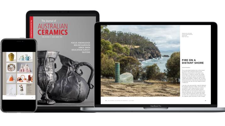 The Journal Of Australian Ceramics Unveils New Digital Edition