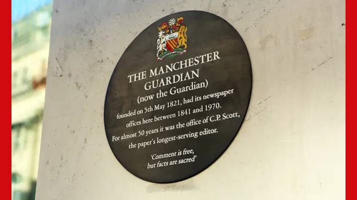 The Guardian honours its Manchester roots as it turns 200