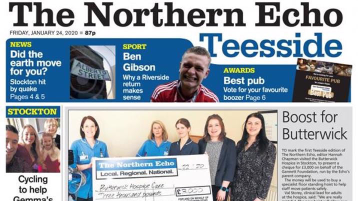 The Northern Echo launches Teesside Edition