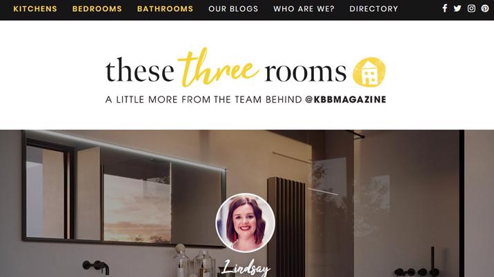 Kitchens Bedrooms & Bathrooms magazine launches These Three Rooms