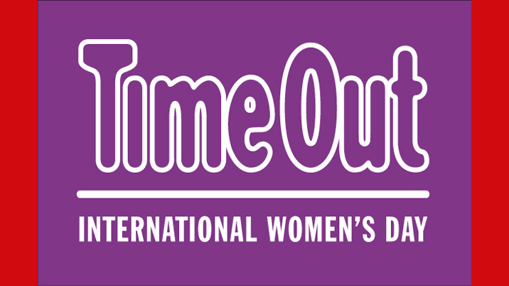 Time Out changes logo purple for International Women’s Day