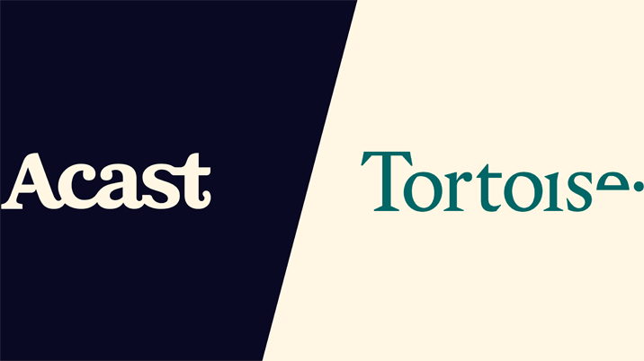 Acast signs Tortoise Media to host, distribute & monetise its podcasts