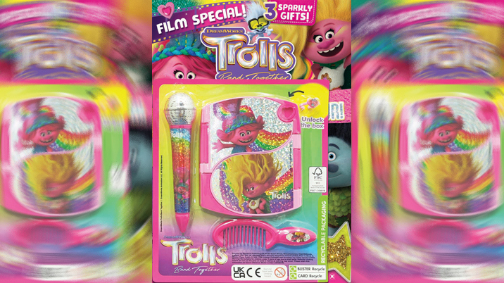 Launch: DreamWorks Trolls magazine