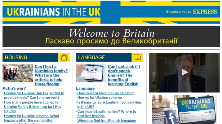 Express launches ‘Ukrainians in the UK’ to help Ukrainian refugees