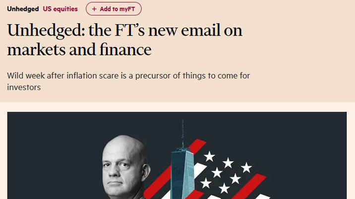 FT launches Unhedged