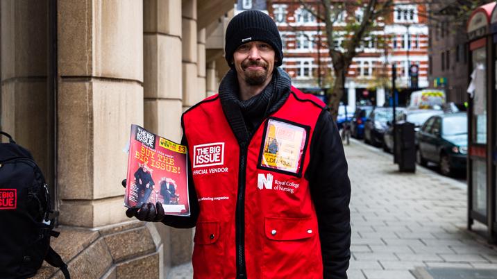 Remember Me? The Big Issue vendors Christmas appeal film launches