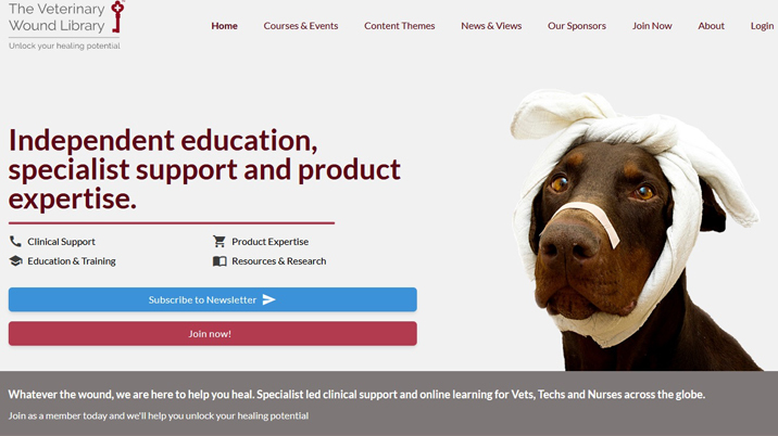 MA Healthcare acquires the Veterinary Wound Library