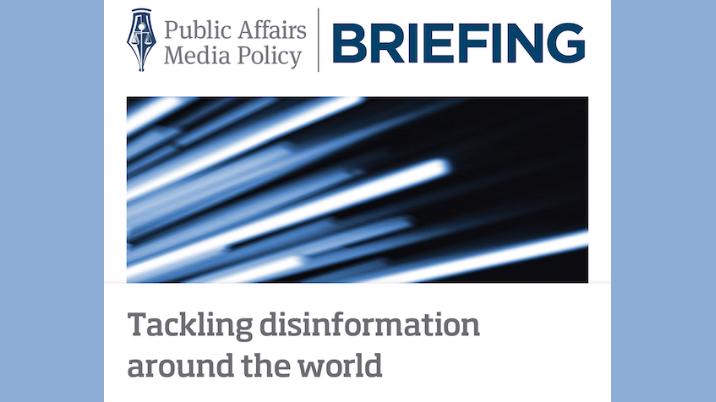 Tackling disinformation: a new policy report from WAN-IFRA