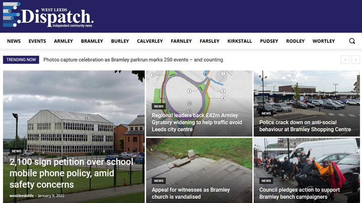 West Leeds Dispatch opens new office and begins producing print editions