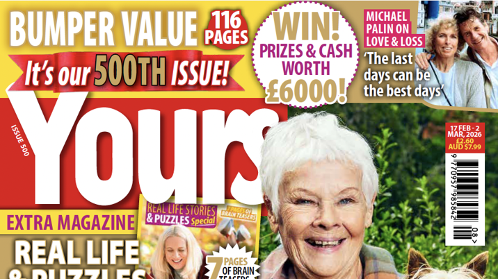 Yours magazine celebrates 500th issue