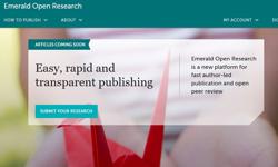 Emerald launches new open access platform