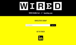 Condé announces launch of Wired Middle East