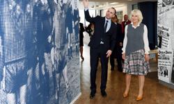 Camilla visits Aberdeen Journals