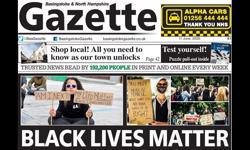 Basingstoke Gazette turns masthead black in solidarity with BLM