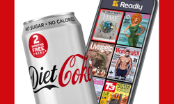 Diet Coke teams up with Readly for subs offer