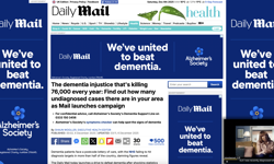 Daily Mail partners with Alzheimer’s Society