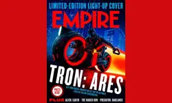 Empire magazine creates light-up cover