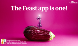 Feast app turns one