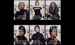 Grazia unveils six beauty covers cast via social media