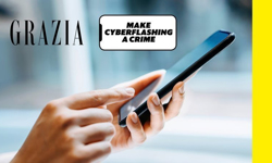 Grazia campaigns to make cyberflashing illegal