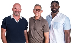 Lineker, Shearer & Richards launch new podcast