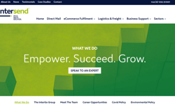 InterSend unveils new website