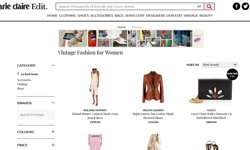 Marie Claire introduces sustainable channel: The Marie Claire Vintage Edit