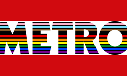 Metro reinstates Pride logo